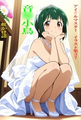 虹かけ誌  アイ◯ルマスター イラスト集37  音無小鳥