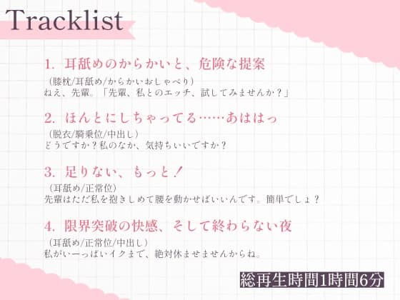先輩、私とのえっち…試してみませんか?──小悪魔後輩るなの本気えっち